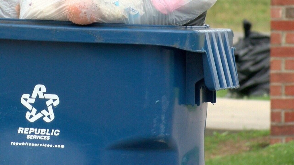 Garbage, recycling in Lafayette to run on Memorial Day
