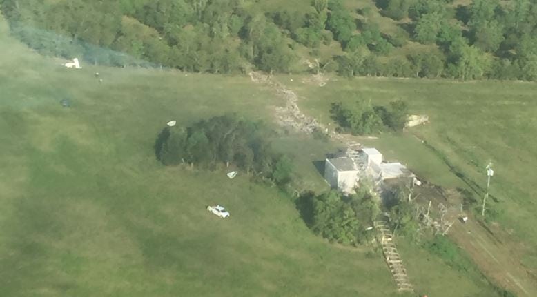 The KATC tower stood at 1,800 feet and was being rented by KAJN radio and the Louisiana Educational Television Authority (LETA) who distributes public television programming like LPB. (Photo: Acadian Air Med)