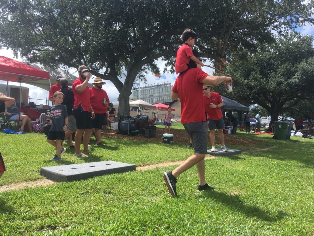 UL game tailgating