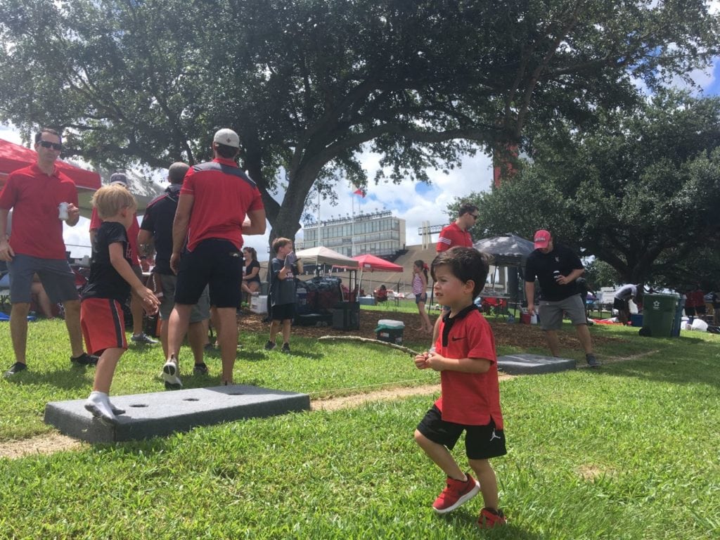 UL game tailgating