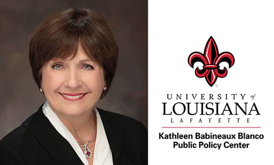 Kathleen Babineaux Blanco Public Policy Center will examine issues central to the former Louisiana governor's tenure during its inaugural colloquium Sept. 21.