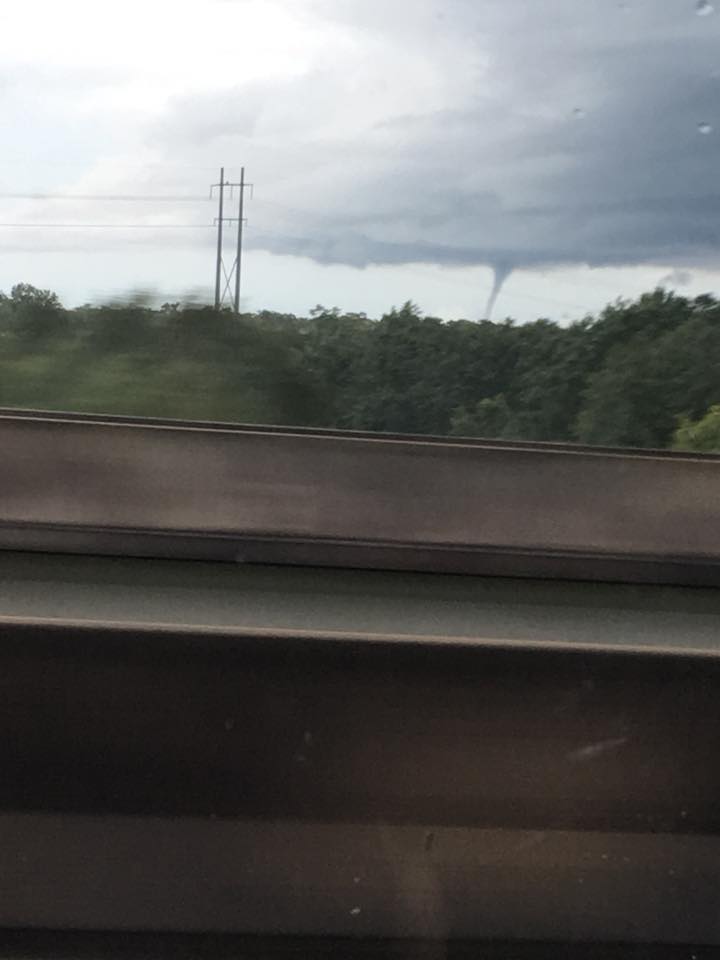 funnel cloud in St. Mary Parish 