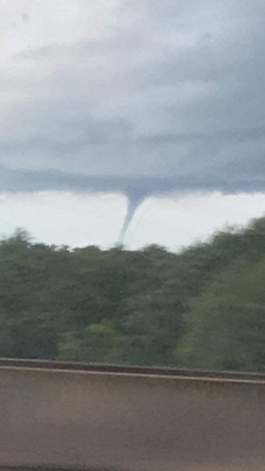 funnel cloud in St. Mary Parish 