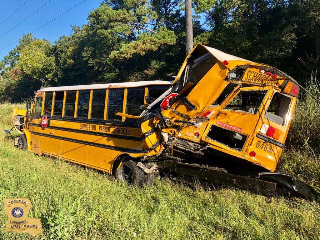 Livingston Parish bus crash