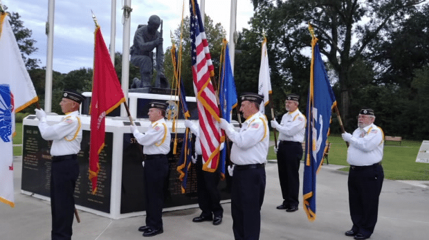 Honor Guard in Opelousas