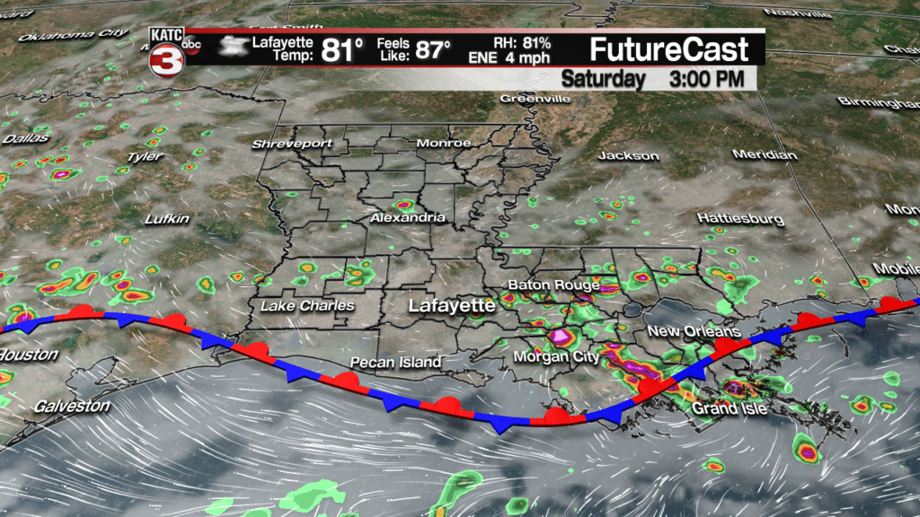 Stationary Front On A Weather Map Stationary Front Keeps It “Unsettled” Into The Weekend