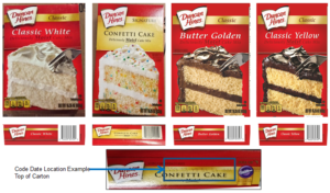 Duncan Hines Cake Mixes