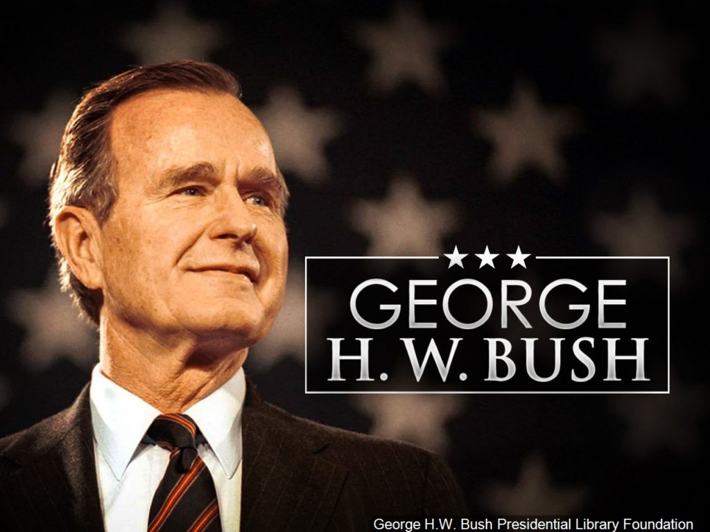 H. W. Bush, 41st President of the United States