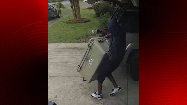 ice chest theft suspect