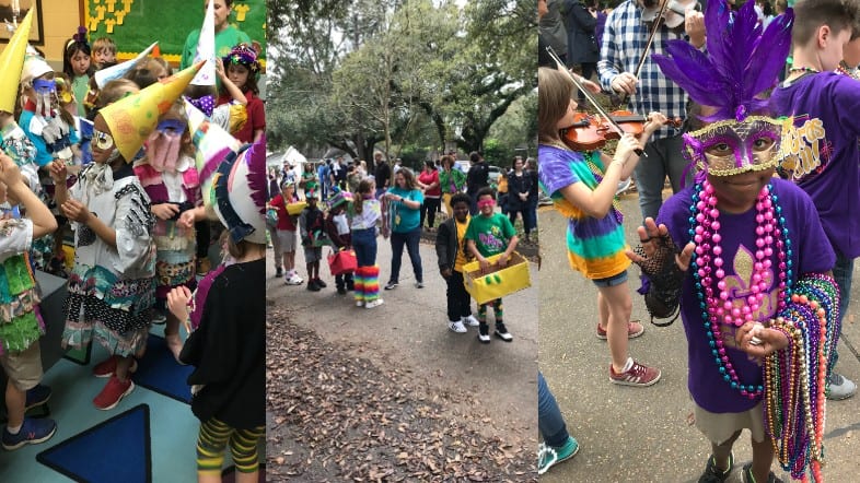 Mardi Gras celebrated at Myrtle Place Elementary